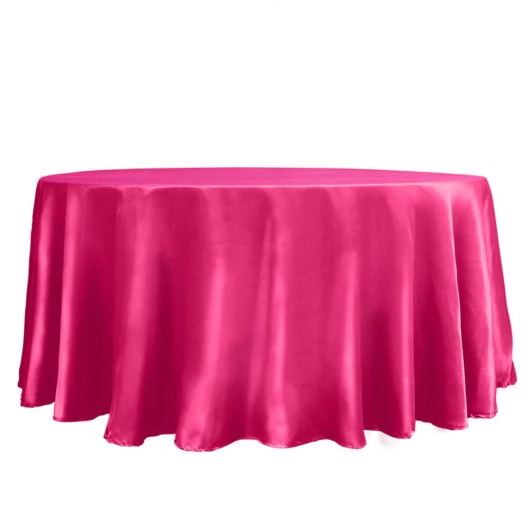 Mantel Redondo Satín de 120"