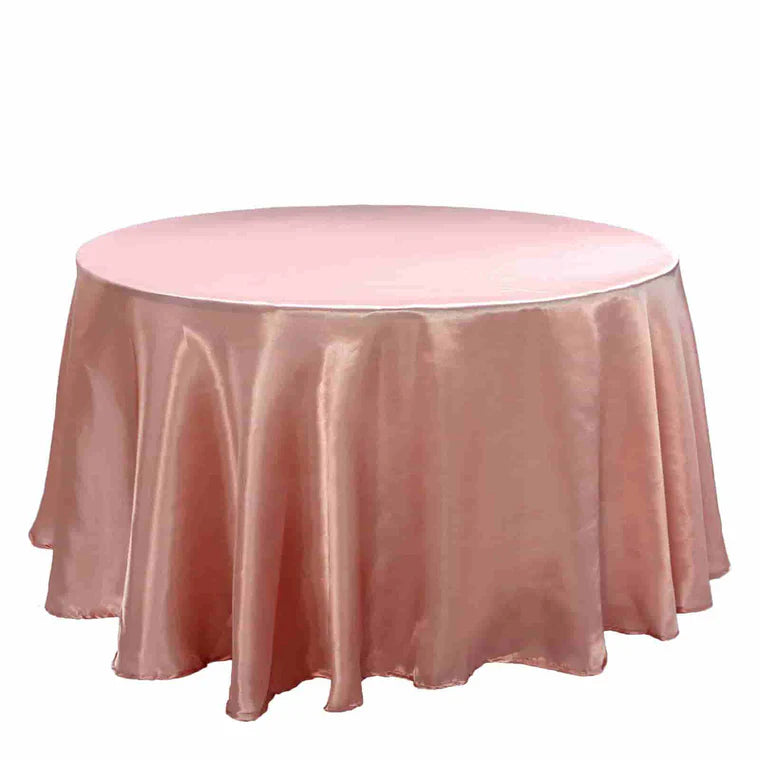 Mantel Redondo Satín de 120"