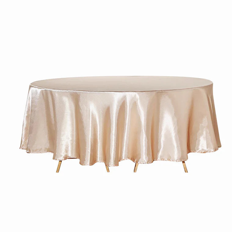Mantel Redondo Satín de 120"