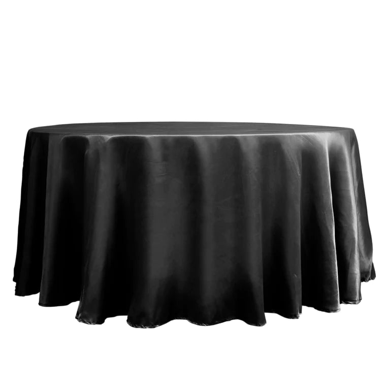 Mantel Redondo Satín de 120"