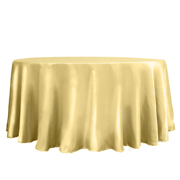 Mantel Redondo Satín de 120"