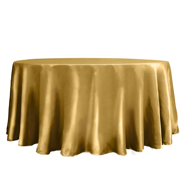 Mantel Redondo Satín de 120"