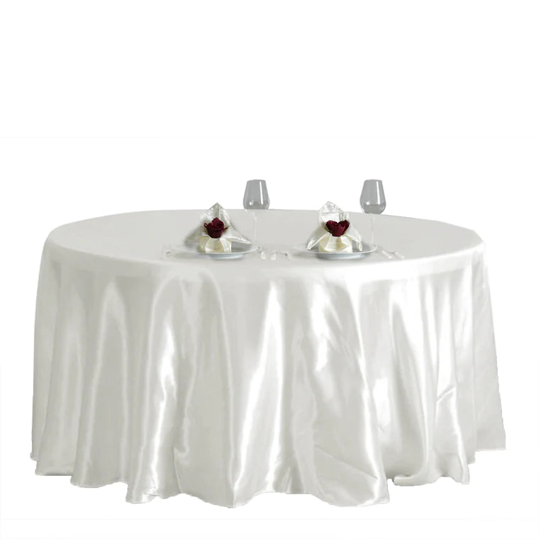Mantel Redondo Satín de 120"