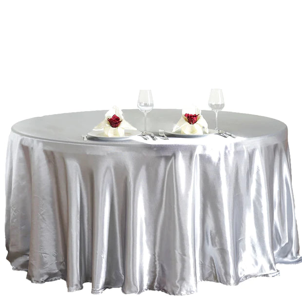 Mantel Redondo Satín de 120"