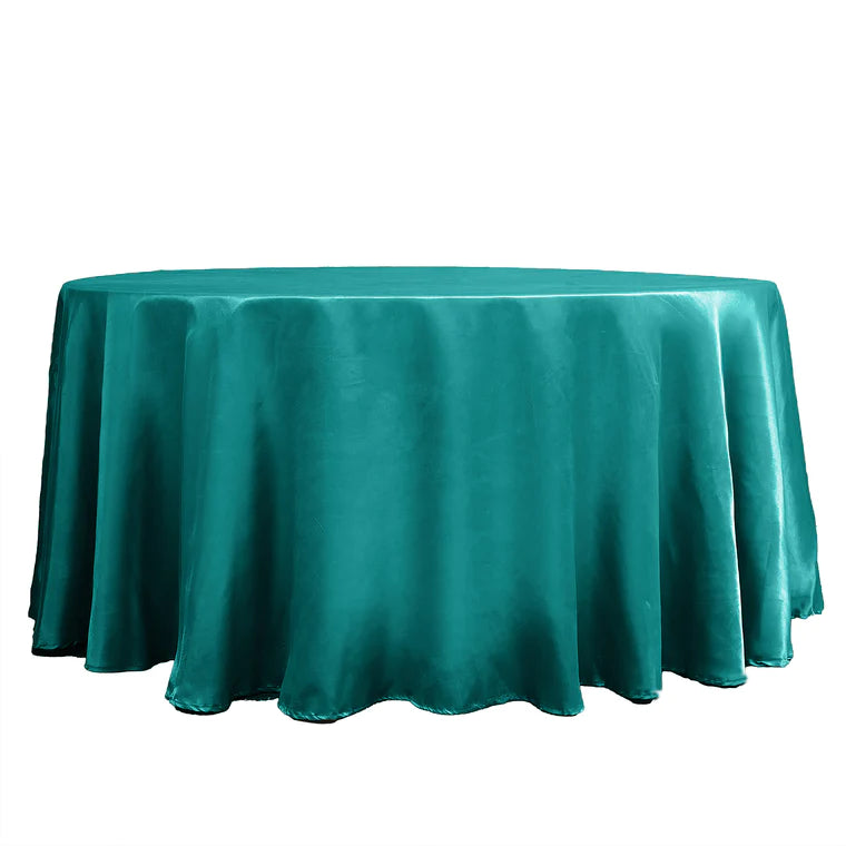 Mantel Redondo Satín de 120"