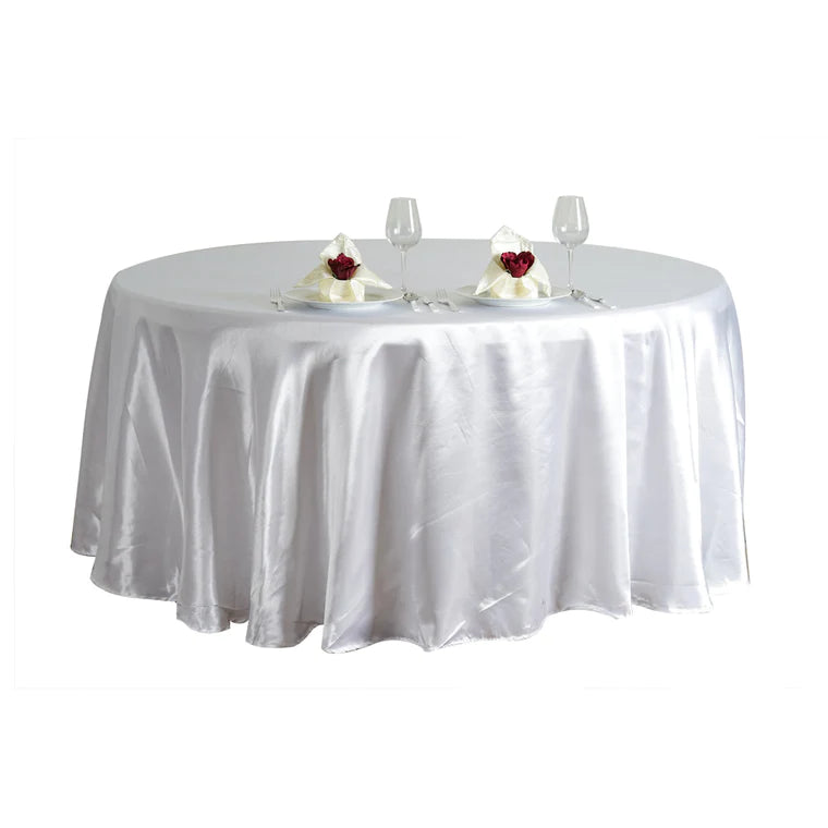 Mantel Redondo Satín de 120"