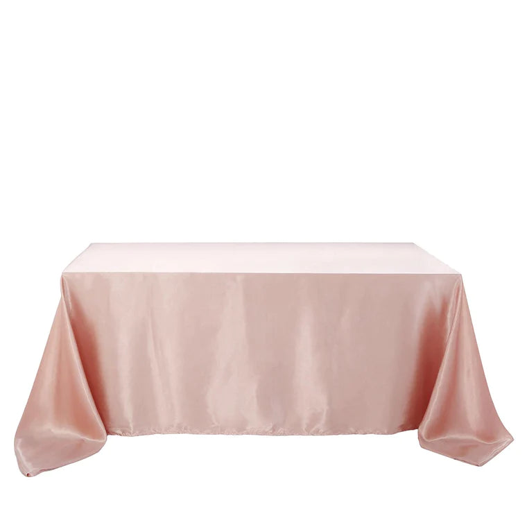 Mantel Rectangular Satin de 90"x132"