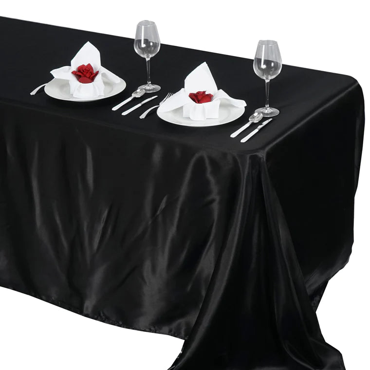 Mantel Rectangular Satin de 90"x132"