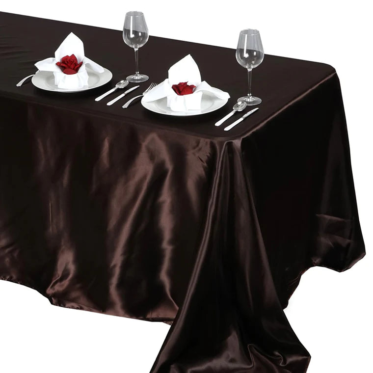 Mantel Rectangular Satin de 90"x132"
