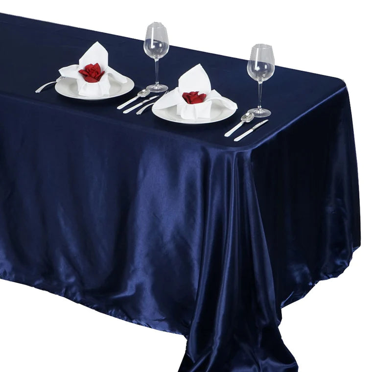 Mantel Rectangular Satin de 90"x132"