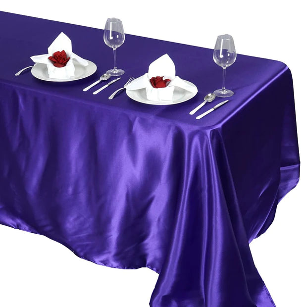 Mantel Rectangular Satin de 90"x132"