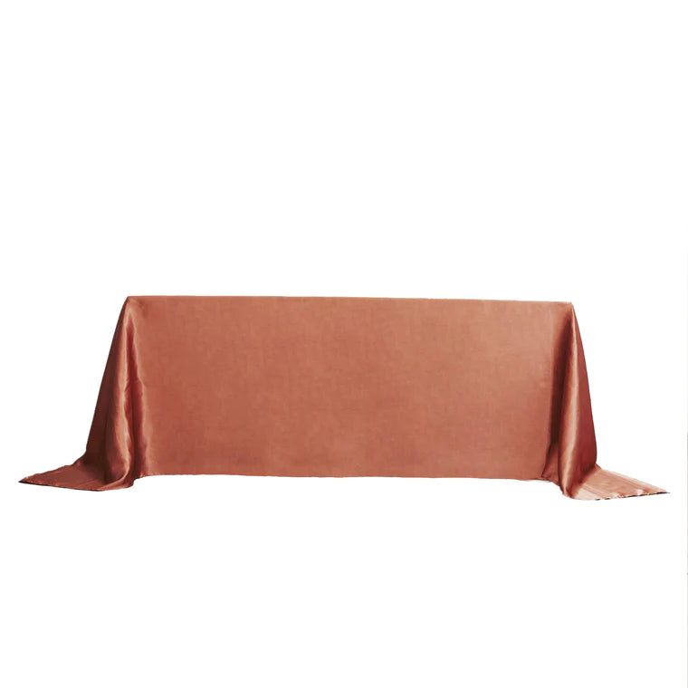 Mantel Rectangular Satin de 90"x132"