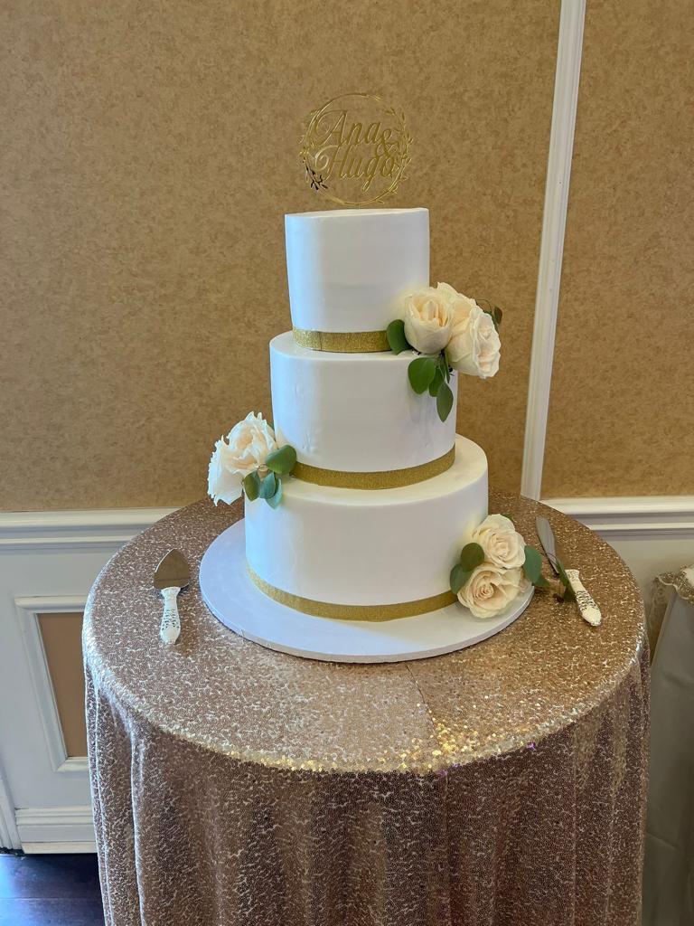 Pastel con detalle