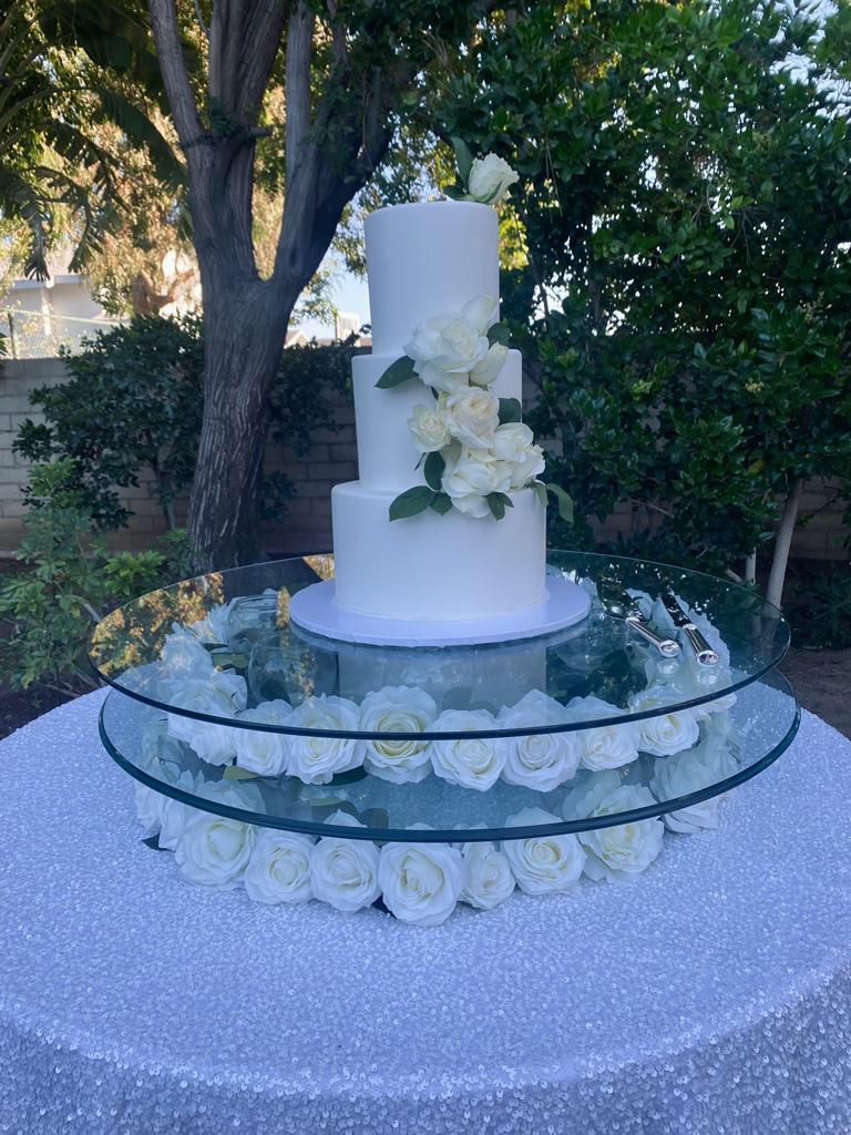 Pastel con detalle