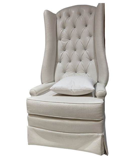 White armchair