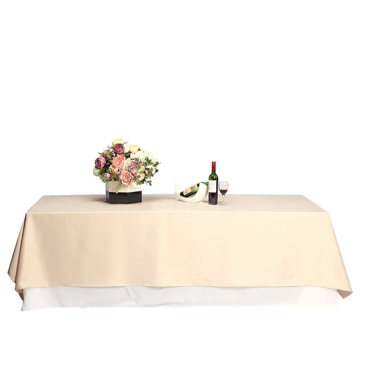 Mantel rectangular poliéster de 90"x132"