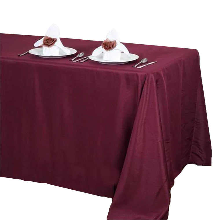 Mantel rectangular poliéster de 90"x132"