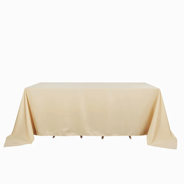 Mantel rectangular poliéster de 90"x132"