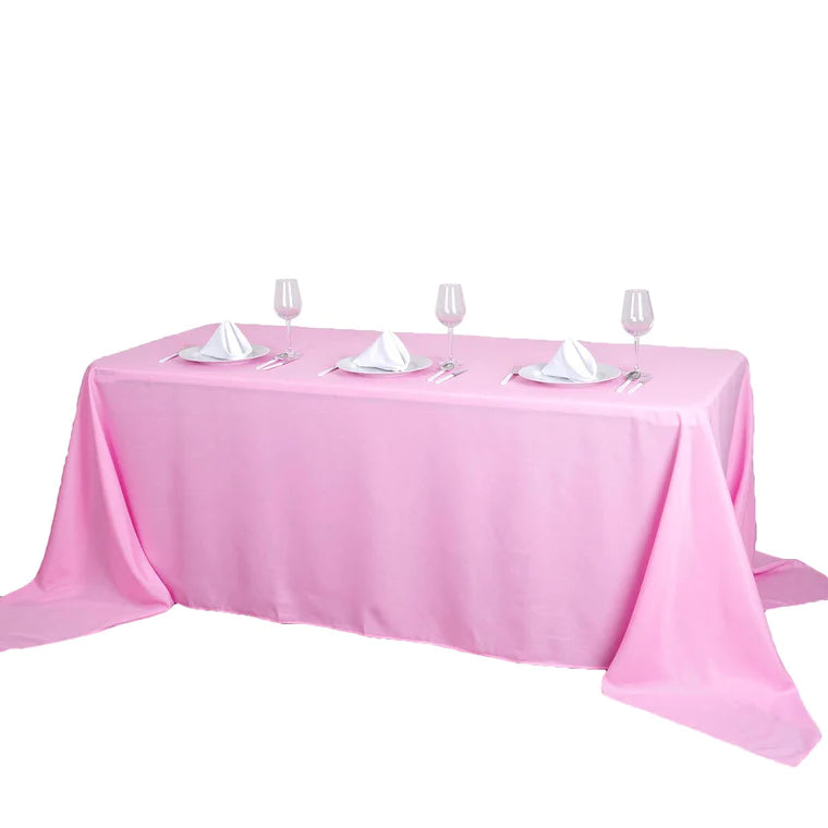 Mantel rectangular poliéster de 90"x132"